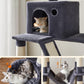 Livista Krabpaal voor zware katten - Hoge krabpaal - Krabpaal boomstam - Krabpaal voor grote katten - Kat toren - Krabpaal plafond - Stevige krabpaal - Krabpaal voor katten - XXL - Katten verblijf