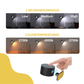 Livista Oplaadbaar Wandlamp – 2 Stuks – Draadloos Nachtlampje – Touch & Afstandsbediening – 3 Kleurtemperaturen – Dimbaar – USB – Zwart