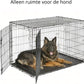 Livista® - Metalen Hondenkennel L – Inclusief PVC Lade – Met Handgrepen – 2 Deuren – Duurzaam en Praktisch – 92x63x57cm