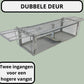 Livista Rattenval - Voor Rattenvergif - Rattenkooi - Rattenvangkooi - Voor buiten - Vangkooi - Kist - Ongedierte bestrijding - Muizenval - Voor Muizengif - Diervriendelijk - 42x14x11cm