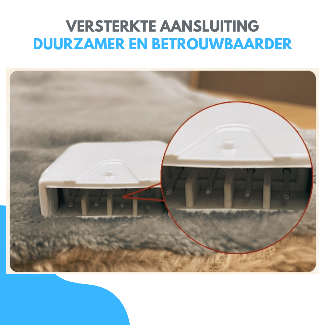 Livista Elektrische Deken – 1 Persoons Deken – met 3-standen timer – 10 warmtestanden – 180x130 cm – Oververhittingsbeveiliging – Wasmachinebestendig – Lichtbruin