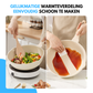 Livista Pannenset 14-delig – Wokpan, Koekenpan, Soeppan & Steelpan – Inclusief Keukengerei – – Makkelijk Schoon te Maken – Geschikt voor Inductie – Beige