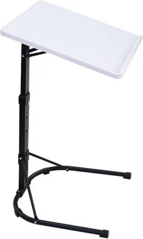 Livista® Laptoptafel - Bijzettafel Laptop - Inklapbare tafel - Wit - Opvouwbaar