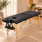 Livista® Multifunctioneel Massagetafel - Opvouwbaar - Poten van beukenhout - Hoogwaardig schuim - In hoogte verstelbaar (62-83 cm) - Draagvermogen 250 kg - Schoonheidsbed - Inclusief opbergtas