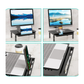 Livista® - Monitorstandaard- Set van 2 - Verstelbare Monitorverhoger - Metaal - Zwart - 37 x 23.5 x 10 cm