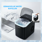 Truskore IJsblokjesmachine – IJsblokjesmakers – Snel IJs in Slechts 6-8 Minuten – 1,5L Waterreservoir – 2 IJsblokjesformaten – Compact & Stil – Zwart