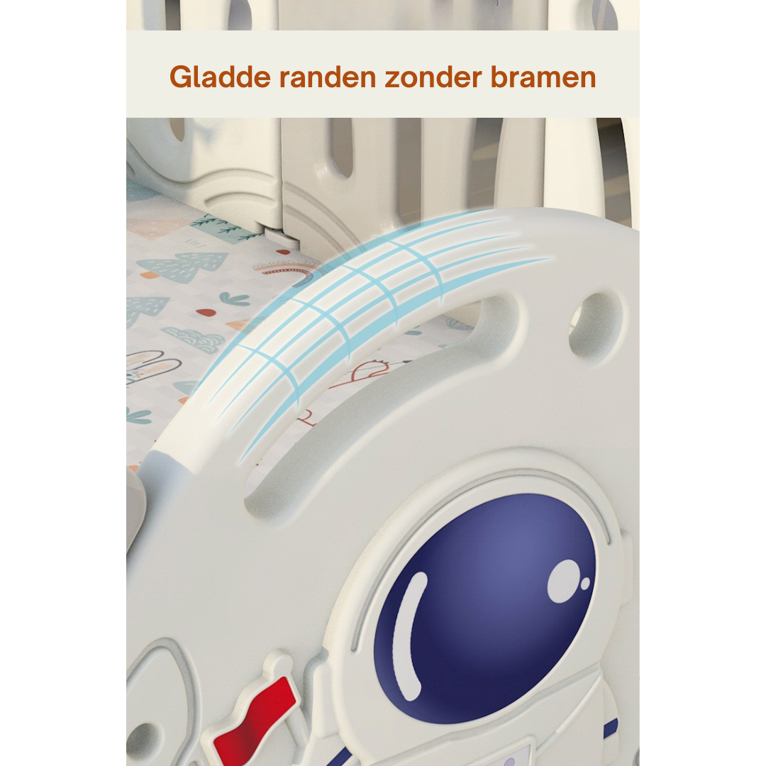 Livista Grondbox Baby –160x153x49cm – 12+2 Panelen – Inklapbare Speelbox – Met Zuignappen – Inclusief Kruipmat & Speelballen – Veilig Kinderbox Playpen