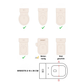 Livista WC Verkleiner met Trapje - Toilettrainer met Handvaten en Opstapje - Opvouwbaar Toilet Bril Zitje - WC Zindelijkheids Training voor Jongens/Meisjes - Urinoirs voor Kind/Peuter van 2 tot 7 jaar - Roze