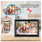 Livista Digitale Fotolijst – 32GB Geheugen – 10.1 inch – Frameo App –HD+ IPS Touchscreen – WiFi Fotokader – Zwart