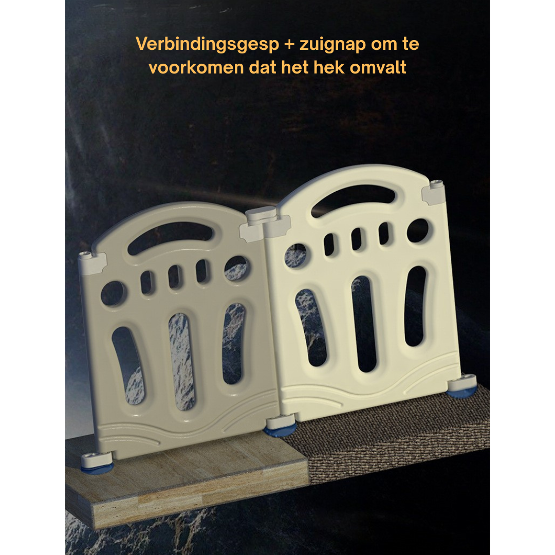 Livista Grondbox Baby –160x153x49cm – 12+2 Panelen – Inklapbare Speelbox – Met Zuignappen – Inclusief Kruipmat & Speelballen – Veilig Kinderbox Playpen