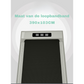 Livista Inklapbare Loopband – 1-8 km/h – Hometrainer voor Thuis – Wandel- & Hardloopband – LED Display – met Afstandsbediening – Compact & Stil