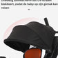 Livista® Tricycle 2-in-1 - Geschikt voor Kinderen van 12 maanden tot 6 jaar - Verstelbare Zitplaats - Duwstang - Verstelbare Zonnescherm - Veiligheidsriemen - Lederen Zitplaats - Duurzame Wielen - Opvouwbaar - Zwart