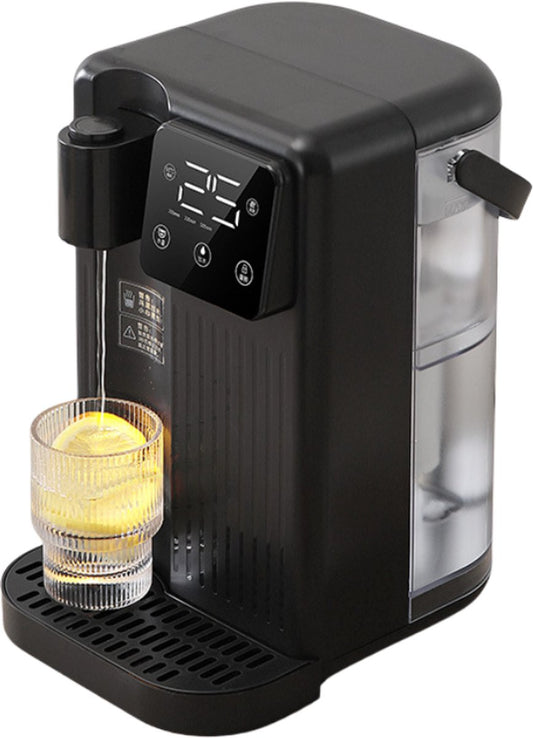 Livista® Instant Heetwaterdispenser - 3L - Slim Touchscreen - Kinderbeveiliging - Meerdere instelbare temperaturen - Laag Geluid - Compact en Handig - Zwart