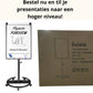 Livista Flipover Verrijdbaar 70x100cm - Stiften, Marker, Magneten en Mini whiteboard - Magnetisch Whiteboard - Verstelbaar Bord van 172 tot 215 cm - Met Uitschuifbare Armen
