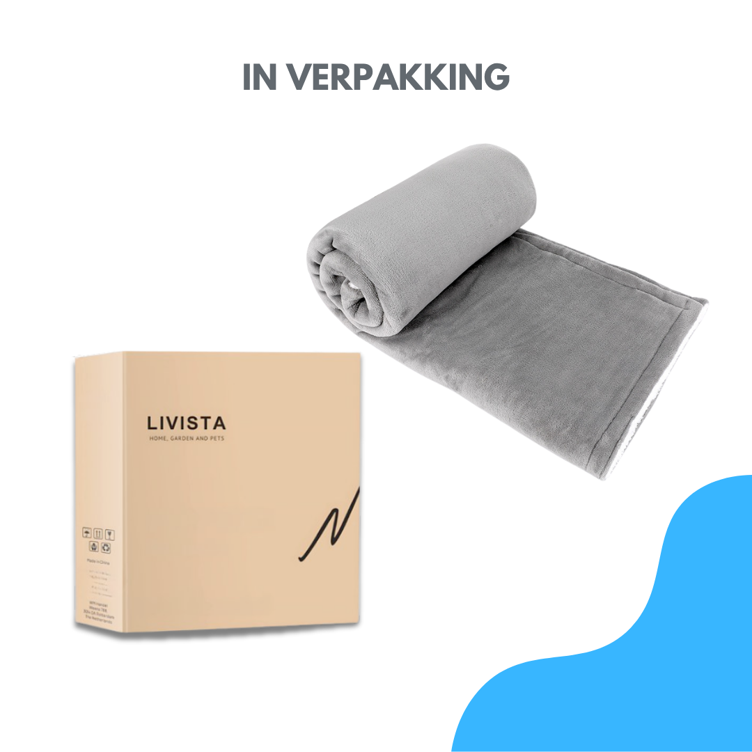 Livista Elektrische Deken – 2 Persoons Deken – XXL – met 3-standen timer – 10 warmtestanden – 180x160 cm – Oververhittingsbeveiliging – Wasmachinebestendig – Lichtbruin