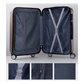 Livista® Kofferset - 3-delig - 35L handbagage + 65L en 100L ruimbagage - Lichtgewicht - Trolley - Zwart