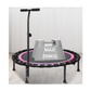 Livista® - Trampoline – Fitness en Springen – Ronde Trampoline voor Volwassenen en Kinderen – Diameter 100 cm – Max. 250 kg – Extra Stabiel