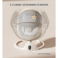 Livista Elektrische Wipstoel Baby – Babywipstoel – Met Afstandsbediening – 5 Schommelstanden – 3 Verstelbare Rugstanden – Timer – Baby Schommelstoel – LED Touchpaneel – Met Muskietennet – Lichtbruin