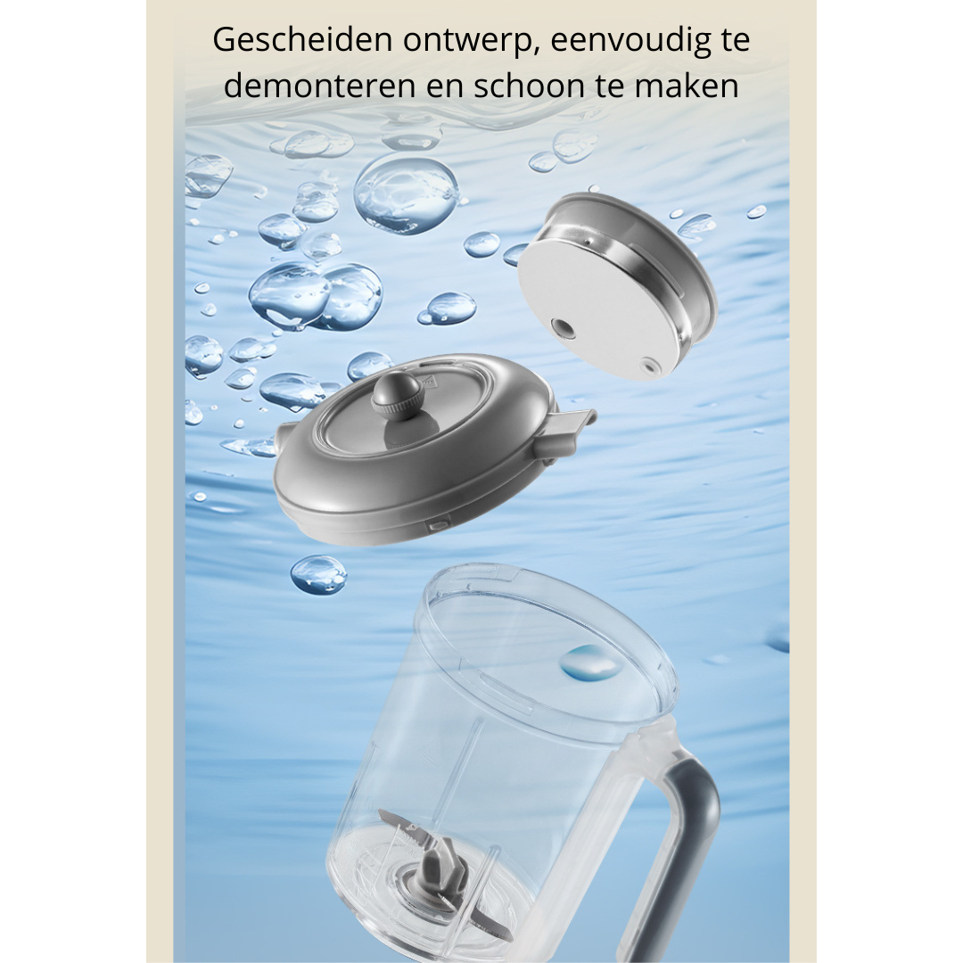 Livista® - Baby Blender en Stoomkoker – Grote Capaciteit – Babyvoeding Verwerkingsmachine – Stomen, Mixen en Verwarmen – Voor Gezonde Babyvoeding
