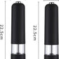Livista® Elektrische Zout en Pepermolen Set - 2 Stuks - Verstelbare Maalgraad - Efficiënte - Geschikt voor Diverse Specerijen - Zwart