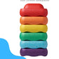 Livista Stapelstenen - Balanceerstenen - regenboog - 6 stuks - Balans speelgoed - Vierkant