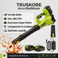 Truskore Accu Bladblazer -Draadloze Bladblazer - Lichtgewicht en Krachtig - Geschikt voor Bladeren en Tuinafval - Incl. 2x Accu's (4.0Ah)