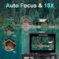 Livista Digitale Camera 5K - 75MP - 18X Digitale Zoom - WiFi - 3.0" UHD-display - Fototoestel - Mini Camera - Fotocamera - Compact Camera - Incl. 64GB SD Kaart - Vlog Camera voor Kinderen