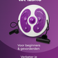 Livista Twister Disc – Balansbord – Twister Fitness – Cardio Twister Disc Core Waist – Balance Board – Twister Fitpro – Buikspiertrainer – Paars