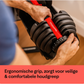 Truskore Verstelbare Dumbell 24KG - Prijs per Dumbell -  Smart Dumbbells - Gewichten Set Halters- Gewichtenset voor Home Gym - Adjustable Dumbbells  - Dumbbells Verstelbaar  van 2,5 kg tot 24kg