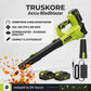 Truskore Accu Bladblazer -Draadloze Bladblazer - Lichtgewicht en Krachtig - Geschikt voor Bladeren en Tuinafval - Incl. 2x Accu's (4.0Ah)