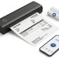 Livista Draadloze Thermische Printer -  Draagbare Pocket Printer voor Smartphone  - Mini Pinter voor Mobiel / Laptop / Computer  – A4 / US Letter - Incl 2 rollen Papier - USB/USB-C -Bluetooth