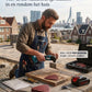 Truskore Multitool Accu 21V – Multitool Set Incl. 2 Accu’s – Oscillerende Multitool – Compatibel met Makita LXT – 7 Opzetstukken - 15 Schuurvellen