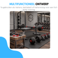 Truskore Halterset 20 KG - Dumbbell - Kettlebell - Gewichten Set - Opdruksteunen - Verstelbare Dumbells Set - Dumbbells - Dumbbell Set - Zwart/Rood