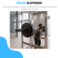 Truskore Halterset 20 KG - Dumbbell - Kettlebell - Gewichten Set - Opdruksteunen - Verstelbare Dumbells Set - Dumbbells - Dumbbell Set - Zwart/Rood