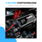 Truskore 12V Jumpstarter voor Auto met Compressor - 4000A / 24.000 mAh - 5-in-1 Starthulp met Compressor, Powerbank, LED Zaklamp en SOS Noodlicht - Incl. Hardcover