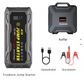 Truskore 12V Jumpstarter - 3000A/20.000 mAh – Startkabels Met Powerbank - Starthulp Voor Auto’s Met LED- en SOS Noodlicht- Incl. Koffer