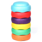 Livista Stapelstenen - Balanceerstenen - regenboog - 6 stuks - Balans speelgoed - Rond