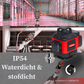 Truskore Kruislijnlaser Met Statief - 4 tot 16 Lijnen - 4D Professionele Bouwlaser - 50 Meter Meetbereik - Zelfnivellerend - 360 Graden - Laser Waterpas - Lijnlaser - Complete set - Rood