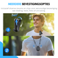 Livista Mini Action Camera 4k - Body camera - Fiets , Ski & Voetbal Camera - Handsfree POV Camera - Compacte Sportcamera - Met Live App-View – WiFi camera - Zwart