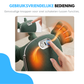 Livista Nekmassage Apparaat - Verwarmde Massagehand - Shiatsu Massagekussen - LED-Display - Massagekussen Draadloos - Shiatsu Massage Apparaat - Arm, Rug, Been & Nekmassage Apparaat met Infrarood- Groen - 3 standen