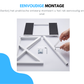 Livista Wasmachine Verhoger - Wasmachine Stapelrek - Universeel Wasmachine en Droger Verhoger - Wasmachine Ombouw - Wasmachinerek - Wasmachine Sokkel - Metaal Wit - Anti Vibratie - Robuust - Stevig - Stabiel