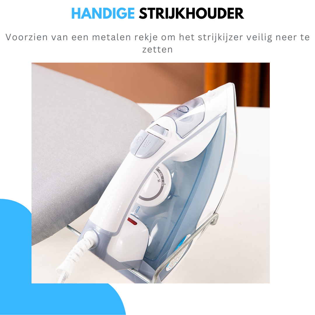 Livista Opvouwbare Strijkplank - Tafelstrijkplank - Mini Strijkplank - Strijkplanken - Inclusief Mouwplankje - 60 x 35 cm - Grijs