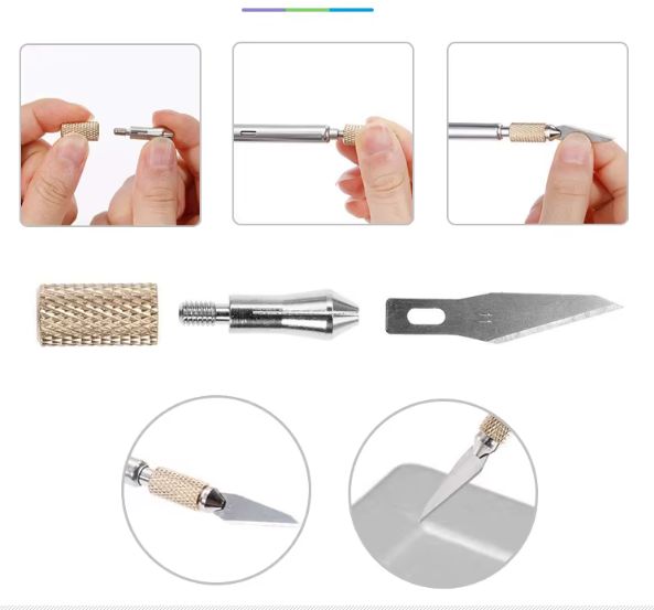 Houtbrander Set - Pyrografie voor Hobby - Soldeerbout - Soldeerset - Soldeer