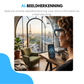 Livista Smart Bril – Slimme Bril met Camera – Smart Glasses met NL-app, vertaalfunctie en meer – AI Glasses - Camera Bril - Bril Camera - Zwart