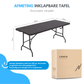 Livista Luxe Inklapbare Tafel 180 cm – Opvouwbare Campingtafel & Stevige Tuintafel – Draagkracht tot 250 kg – Handig voor Feest, Tuin of Camping