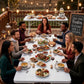 Livista Luxe Klaptafel 180x70 cm – Inklapbare Tafel - Opvouwbare Campingtafel & Stevige Tuintafel – Draagkracht tot 250 kg – Vouwtafel - Antislip en Weerbestendig -Handig voor Feest, Tuin of Camping - Wit